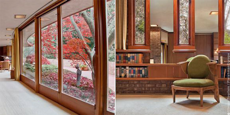 Frank Lloyd Wright Museum -- Laurent House, Rockford, Illinois