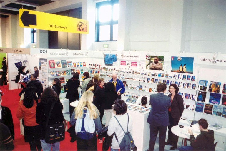 ITB-Berlin wird 50 Jahre. Bild: ITB-Buchwelt im Jahre 2003. Quelle: ITB