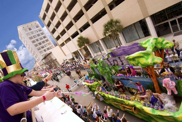 Mardi Gras Parade in Mobile, Alabama (Foto: Alabama Tourism, Berlin, alabama-usa.de)