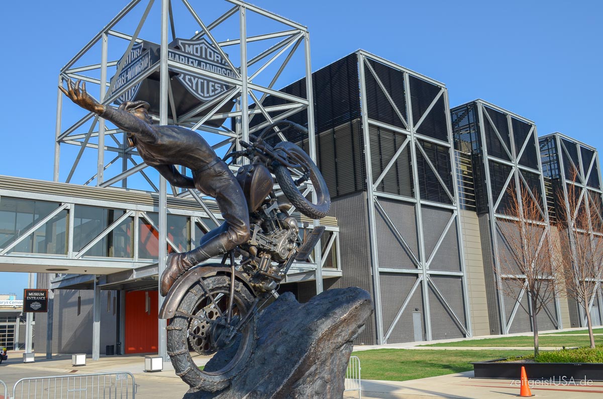 Harley-Davidson Museum in Milwaukee