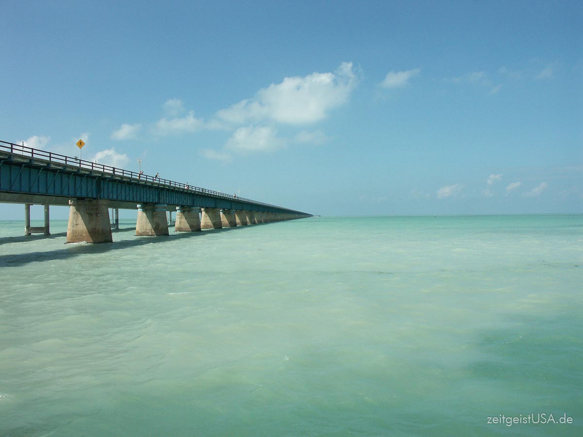 7 Mile Bridge Richtung Key West