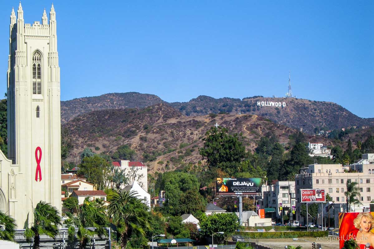 L.A. Hollywood Schriftzug