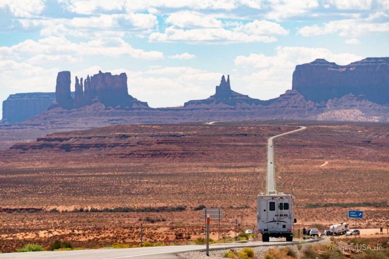Mit Camper / Wohnmobil oder Zelt durch die USA