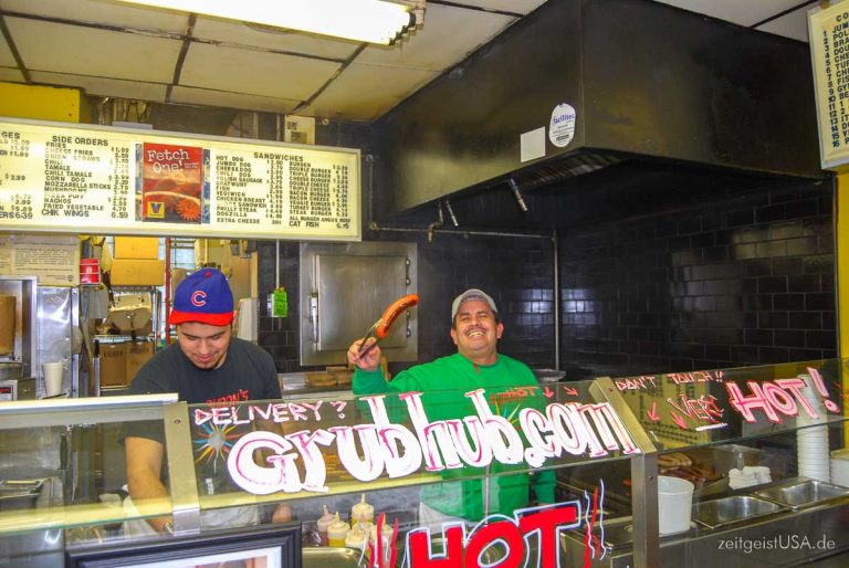 Byron's Hot Dogs in Chicago