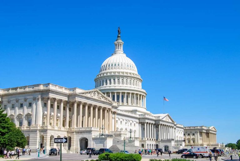 Das Kapitol in Washington DC