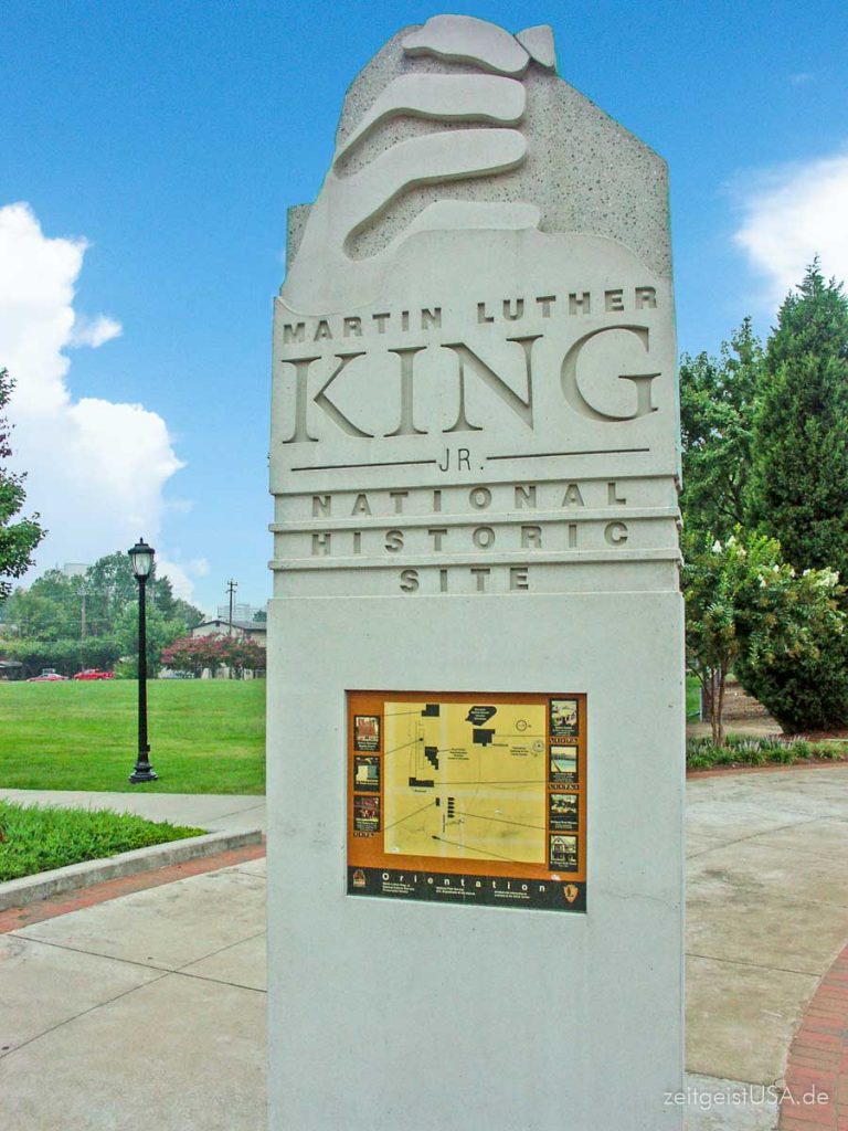 Martin Luther King Jr National Historic Site in Atlanta