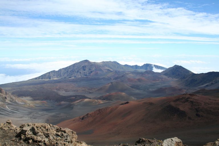 Haleakala Crater gesehen vom Haleakala Visitor Center (photo: NPS)