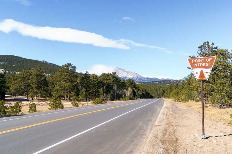 Entlang der US 7 zwischen Lyons und Estes Park, Colorado