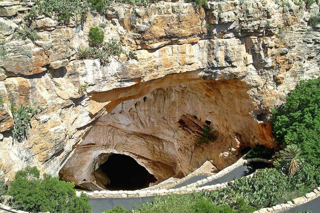 Natural Entrance - Carlsbad Caverns Nationalpark, New Mexico