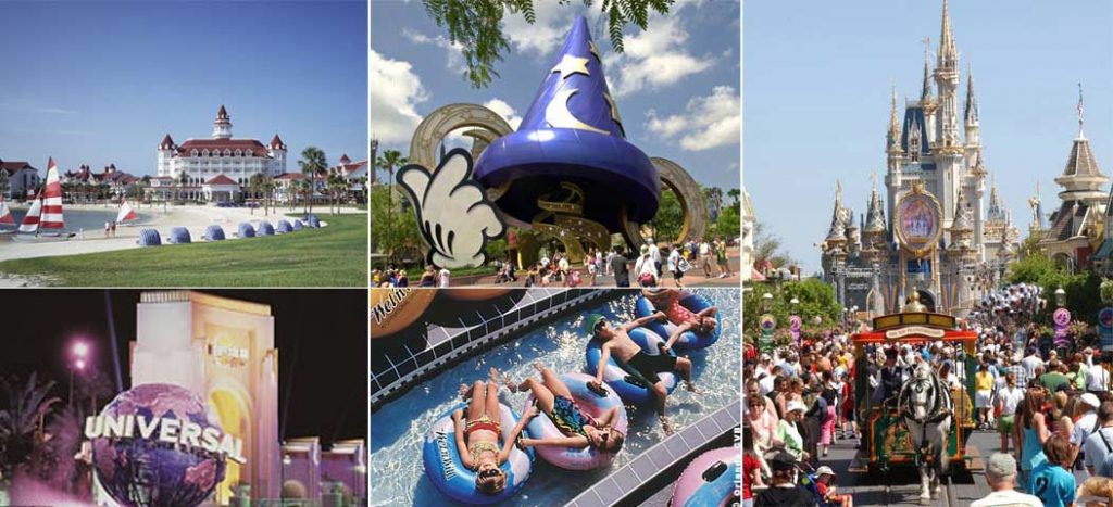Orlando, Florida: Disney Resort, MGM Studios, Magic Kingdom, Universal, Wet'nWild (photos: Orlando CVB)