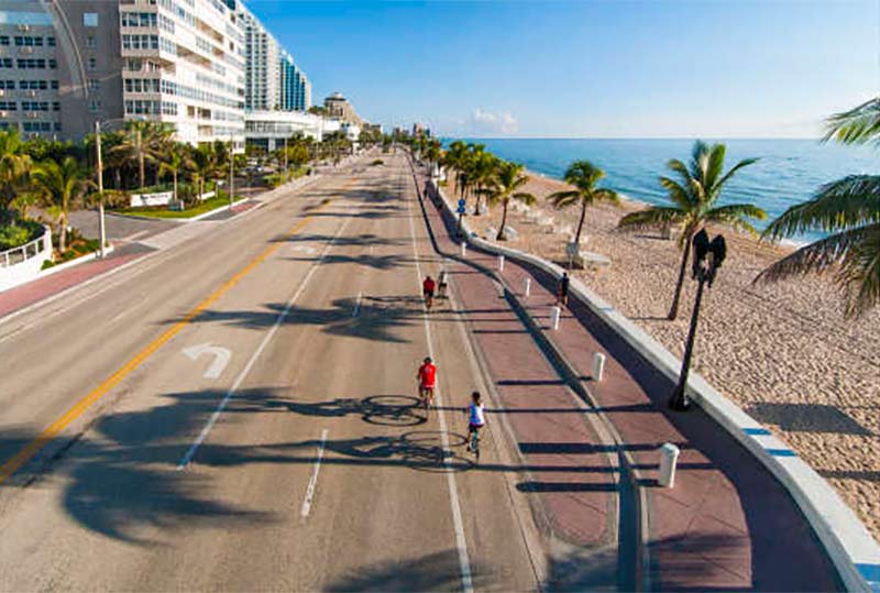 Fort Lauderdale Beach Promenade (credit: GFLCVB, Doug-Castanedo)