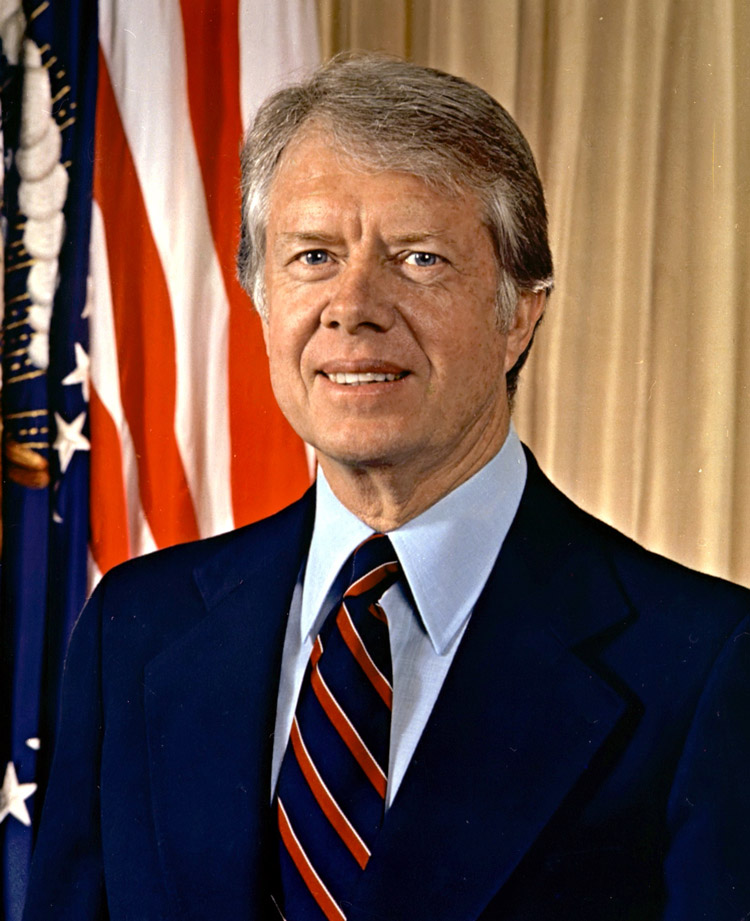 Jimmy Carter, 39. Präsident der USA
