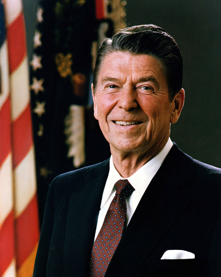 Ronald Reagan, 40. Präsident der USA