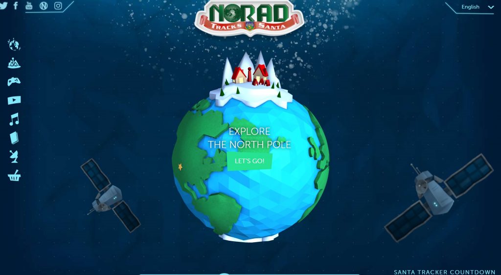 NOARD Santa Tracker Website