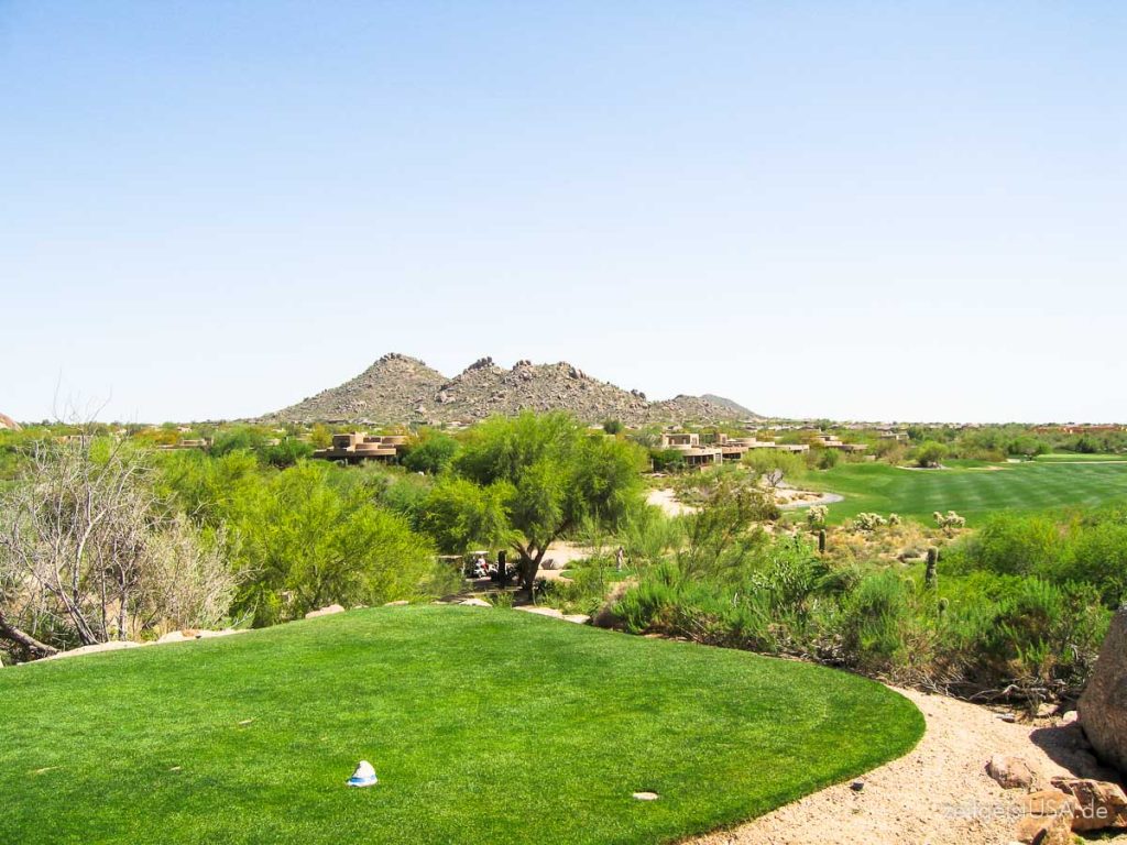 Scottsdale ist ein Golfer Paradies