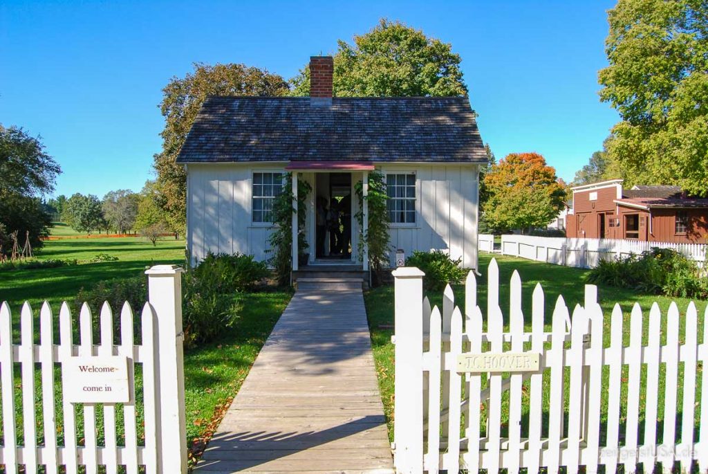 Herbert Hoover National Historic Site in West Branch, Iowa, USA