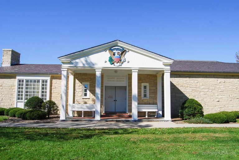 Herbert Hoover National Historic Site in West Branch, Iowa, USA