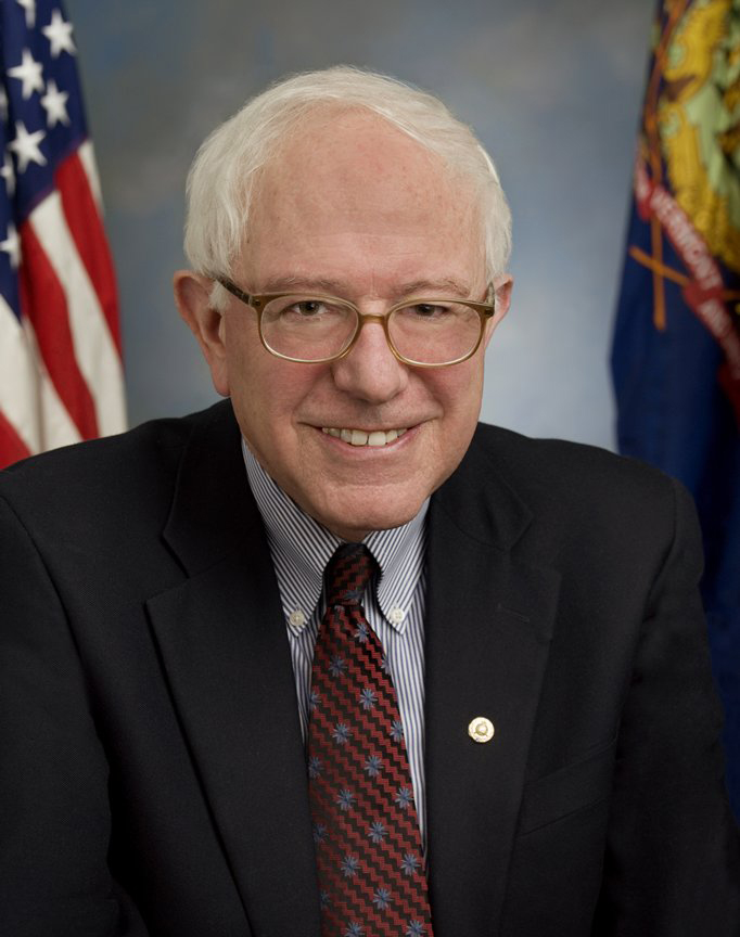 Bernie Sanders, offizielles Portraitbild als Mitglied des U.S. Senates
