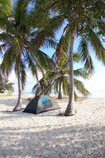 Camping auf Garden Key / Dry Tortugas Nationalpark [photo: NPS]