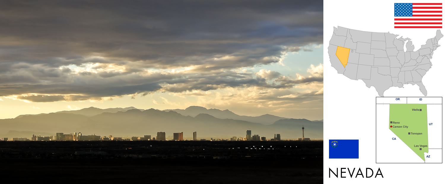 Nevada, USA — Reisevorbereitung, Überblick und Tipps USA Reisen + Tipps