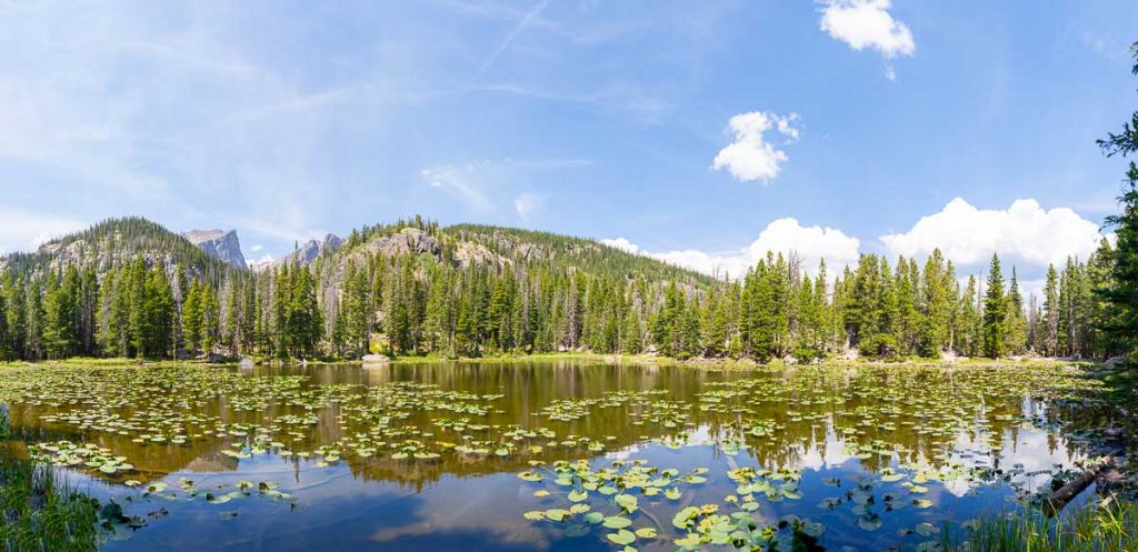 Nymph Lake, Rocky Mountain National Park, Colorado, USA (photo: frank schrader, frankschrader.com)