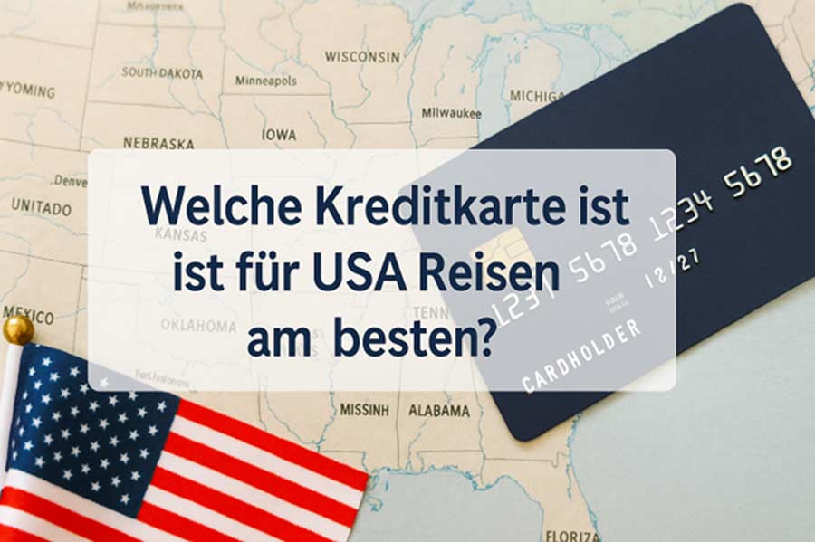 Kreditkarte für den USA Urlaub