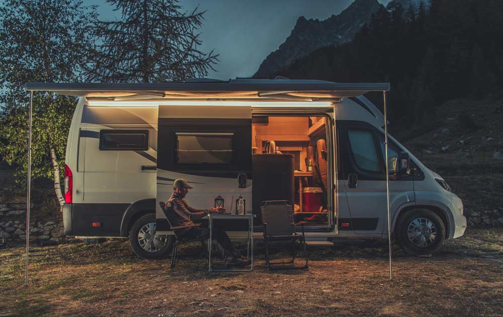 USA Road trip mit Camper Van